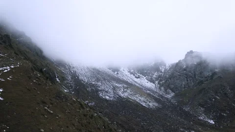 Flight Over The Mountains Stock Footage 284363590