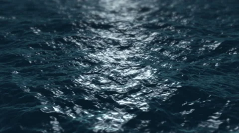 Flight Over The Ocean 4K 25ps Stock Footage 48107705