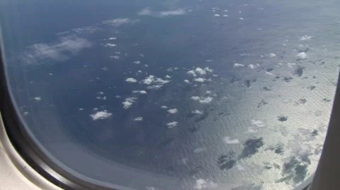 Flight over Ocean Stock Footage 377491
