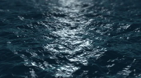 Flight Over The Ocean HD 25fps Stock Footage 48105795