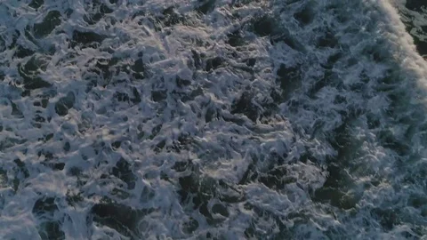 Flight over ocean waves, not edition Video stock 82012040