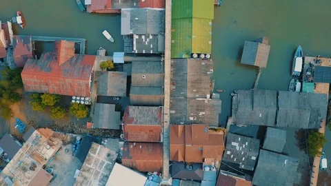 Flight Over The Pier Video stock 98240224