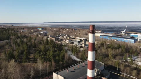 Flight over the pipe Stock-Footage 152612336