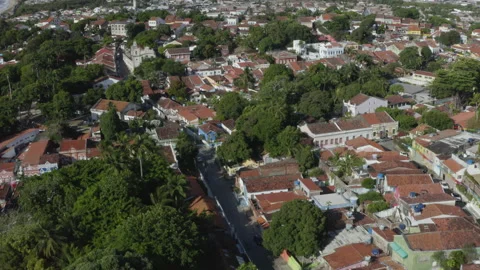 Flight over Recife Stock Footage 136808648