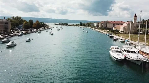 Flight over river Stock-Footage 256456359