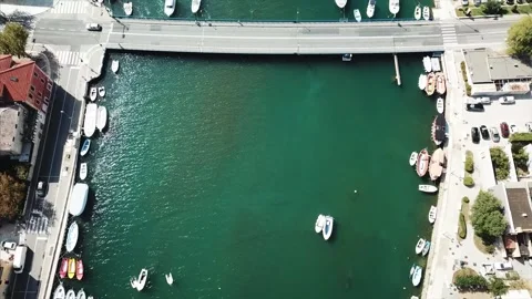 Flight over river Stock Footage 256473873