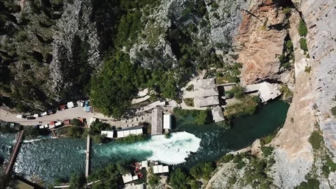 Flight over the river Stock Footage 321361084