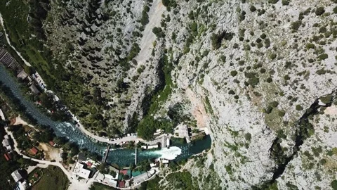 Flight over the river Stock Footage 321361126