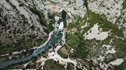 Flight over the river Stock Footage 321361165