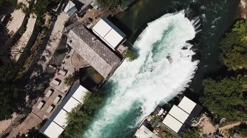 Flight over the river Stock Footage 321361169