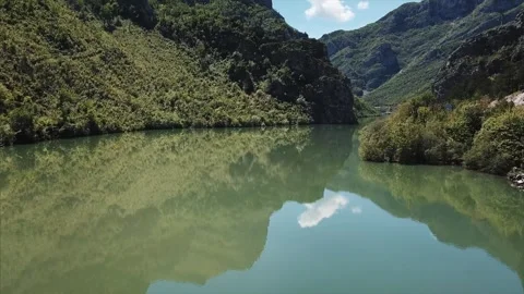 Flight over river Stock Footage 321362998