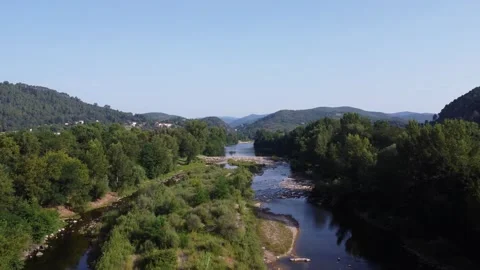 The flight over the roach Stock Footage 246603291