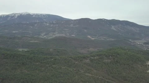 Flight over rocks cross 01 Stock Footage 148369278