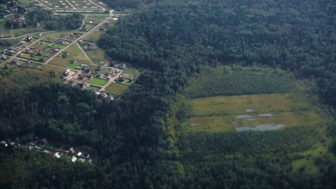 Flight over Russia Stock Footage 81664152