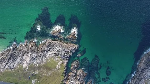 Flight over Scotland Stock Footage 88129640