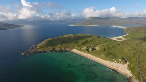 Flight over Scotland Stock Footage 88129678