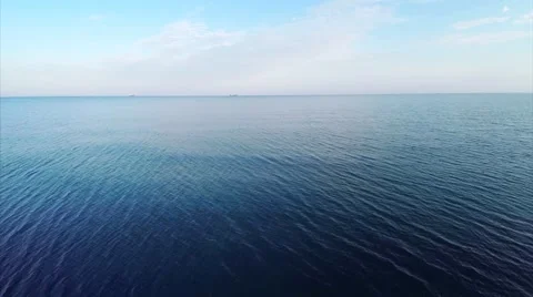 Flight over the sea. Stock Footage 51342494