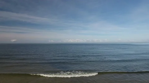 Flight over sea Stock Footage 68728539