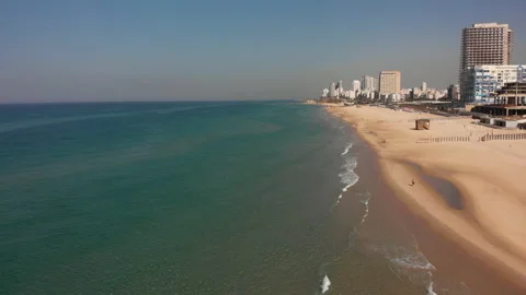 Flight over the sea Stock Footage 147474823