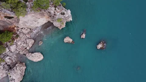 Flight over the sea Stock Footage 220806297