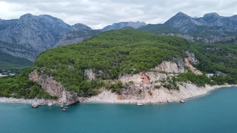 Flight over the sea Stock Footage 220806311