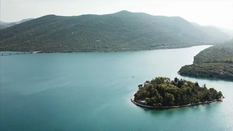 Flight over sea Stock Footage 256475337