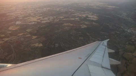 Flight over Spain (Madrid) Video stock 11373246