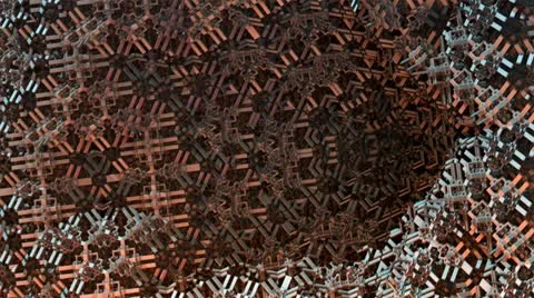 Flight over steel complex structures Stock Footage 22155661