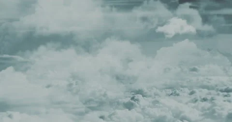 Flight over the stormy clouds Stock Footage 169517100