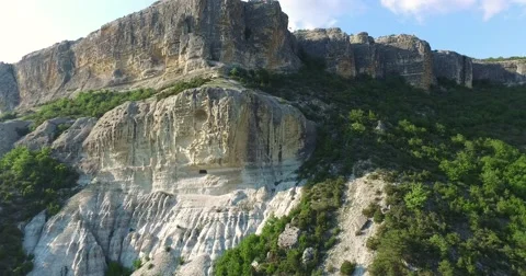 Flight Over Trees In Mountains Stock Footage 63633610