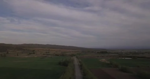 Flight Over the Vineyard: Stunning Aerials of Wine Country Stock Footage 274364143