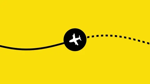 Flight Path Stock Footage 334342112