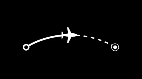 Flight Path Stock Footage 334342389