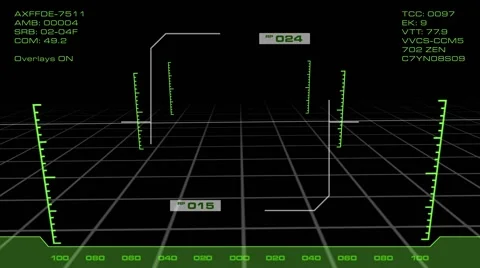 Flight path trajectory visual display. Stock Footage 52097228