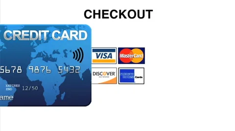 Flight Payment Credit Card Scan and Checkout Stock Footage 42260935