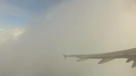 Flight of the plane Stock Footage 50959763