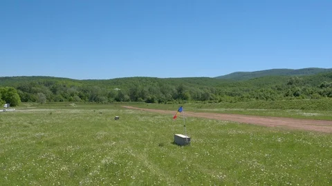 Flight with plane Stock-Footage 94724834