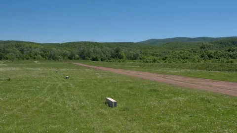 Flight with plane Stock-Footage 94724838