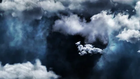 Flight Into the Primordial Soup 4K Loop Stock Footage 307774761