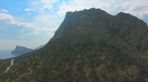 The flight of the quadcopter Stock Footage 67855960