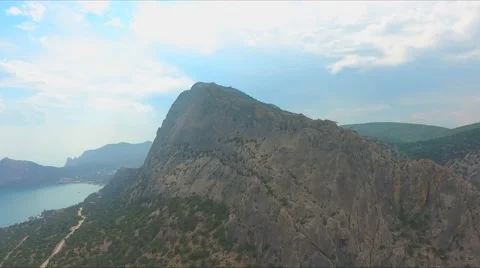 The flight of the quadcopter Stock Footage 67856120