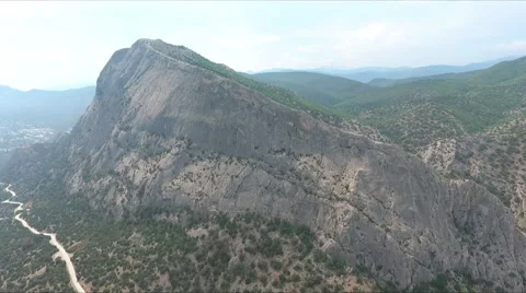 The flight of the quadcopter Stock Footage 67856519