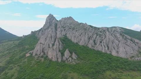 The flight of the quadcopter Stock Footage 67856914