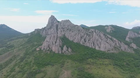 The flight of the quadcopter Stock Footage 67856968