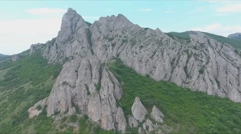 The flight of the quadcopter Stock Footage 67857165