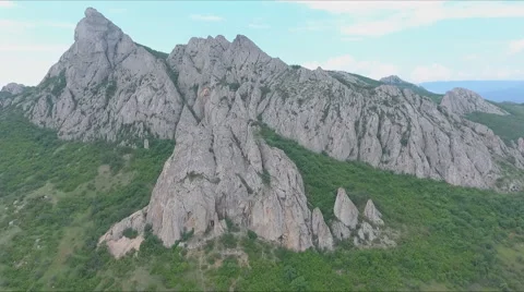 The flight of the quadcopter Stock Footage 67857240