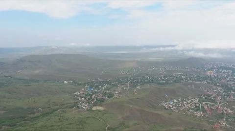 The flight of the quadcopter Stock Footage 67857307