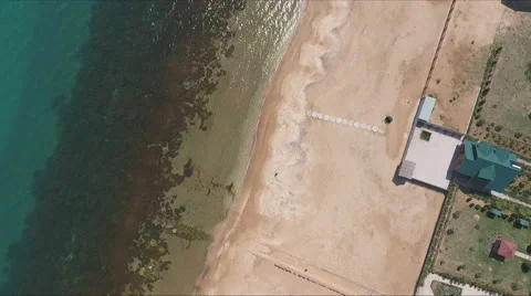 The flight of the quadcopter Stock Footage 67857546