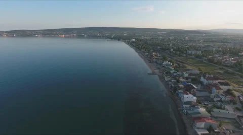 The flight of the quadcopter Stock Footage 67858134