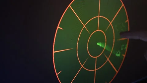 Flight radar for in a aerodrome's communication tower, Military flying radar Vidéo 170045448